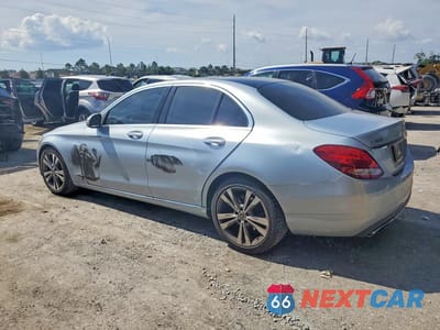 Drugie zdjęcie samochodu z przodu: 2018 MERCEDES-BENZ C 300 VIN:WDDWF4JB2JR333108 - miniatura