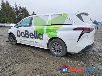 Drugie zdjęcie samochodu z przodu: 2025 TOYOTA SIENNA LE VIN:5TDKRKEC6SS240568 - miniatura
