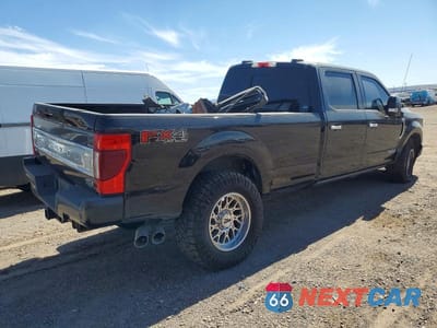 Czwarte zdjęcie samochodu z boku: 2021 FORD F350 SUPER DUTY VIN:1FT8W3BT8MED01960 - miniatura