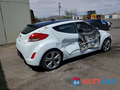 Trzecie zdjęcie samochodu z tyłu: 2013 HYUNDAI VELOSTER BASE VIN:KMHTC6AD6DU175498 - miniatura