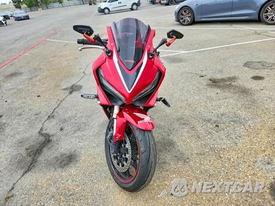 Drugie zdjęcie samochodu z przodu: 2019 HONDA CBR650 R VIN:MLHRH0110K5000249 - miniatura