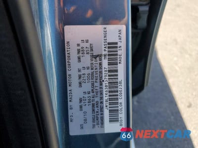 Zdjęcie 12 z 12 samochodu: 2011 MAZDA 3 S VIN:JM1BL1K63B1379287 - miniatura