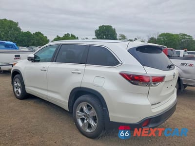 Drugie zdjęcie samochodu z przodu: 2016 TOYOTA HIGHLANDER LIMITED VIN:5TDDKRFH9GS243973 - miniatura