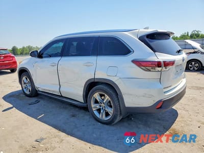 Drugie zdjęcie samochodu z przodu: 2015 TOYOTA HIGHLANDER LIMITED VIN:5TDDKRFH0FS220340 - miniatura