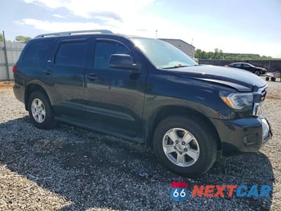Czwarte zdjęcie samochodu z boku: 2022 TOYOTA SEQUOIA SR5 VIN:5TDAY5B16NS189192 - miniatura