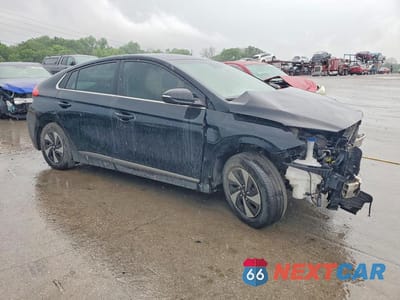 Czwarte zdjęcie samochodu z boku: 2019 HYUNDAI IONIQ SEL VIN:KMHC75LC5KU119567 - miniatura