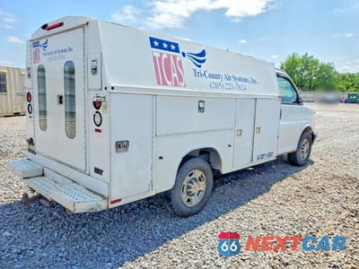 Trzecie zdjęcie samochodu z tyłu: 2014 CHEVROLET EXPRESS G3500 VIN:1GB0G2CG8E1146894 - miniatura