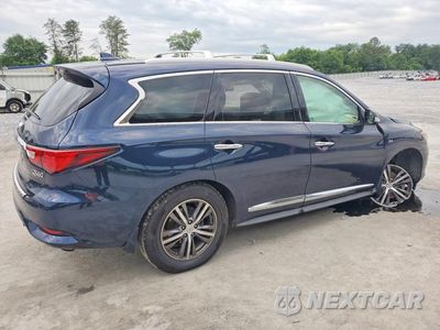 Trzecie zdjęcie samochodu z tyłu: 2017 INFINITI QX60 BASE VIN:5N1DL0MM3HC508474 - miniatura