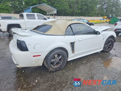 Trzecie zdjęcie samochodu z tyłu: 2003 FORD MUSTANG GT VIN:1FAFP45X23F360204 - miniatura