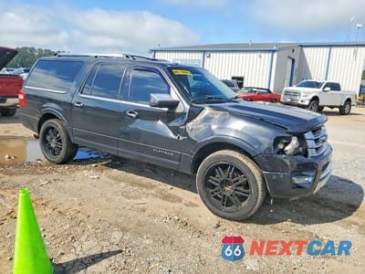 Czwarte zdjęcie samochodu z boku: 2015 FORD EXPEDITION EL PLATINUM VIN:1FMJK1LT8FEF24983 - miniatura