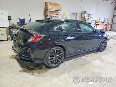 Trzecie zdjęcie samochodu z tyłu: 2021 HONDA CIVIC SPORT VIN:SHHFK7G49MU219485 - miniatura