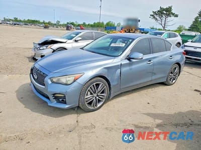 2014 INFINITI Q50 SPORT JN1BV7AR3EM692886 - główne zdjęcie licytacji z USA - miniatura