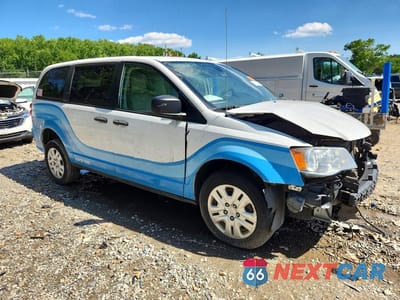 Czwarte zdjęcie samochodu z boku: 2019 DODGE GRAND CARAVAN SE VIN:2C7WDGBG6KR798856 - miniatura