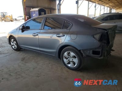 Drugie zdjęcie samochodu z przodu: 2013 HONDA CIVIC LX VIN:19XFB2F51DE089139 - miniatura