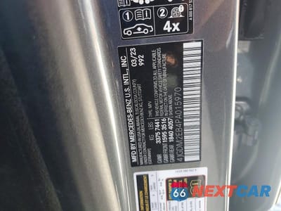 Zdjęcie 13 z 13 samochodu: 2023 MERCEDES-BENZ EQS SUV 450 4MATIC VIN:4JGDM2EB4PA015970 - miniatura