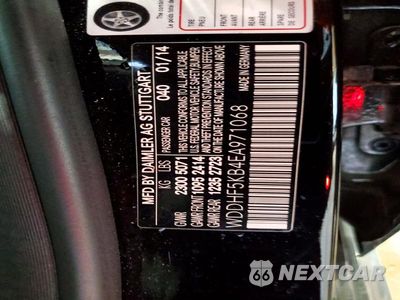 Zdjęcie 12 z 12 samochodu: 2014 MERCEDES-BENZ E 350 VIN:WDDHF5KB4EA971068 - miniatura