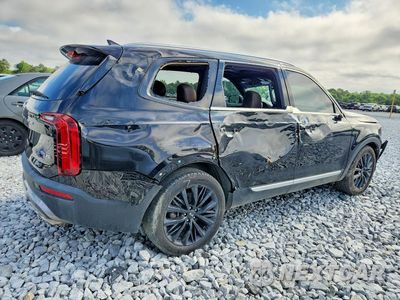 Trzecie zdjęcie samochodu z tyłu: 2020 KIA TELLURIDE SX VIN:5XYP5DHC8LG077588 - miniatura