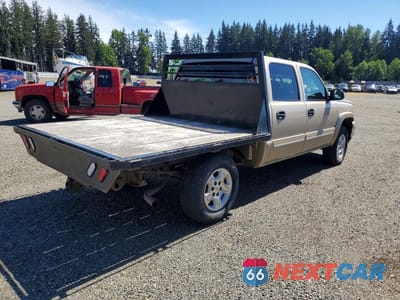 Trzecie zdjęcie samochodu z tyłu: 2006 CHEVROLET SILVERADO K1500 VIN:2GCEK13T761237884 - miniatura