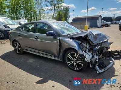 Czwarte zdjęcie samochodu z boku: 2023 NISSAN SENTRA SR VIN:3N1AB8DVXPY227928 - miniatura