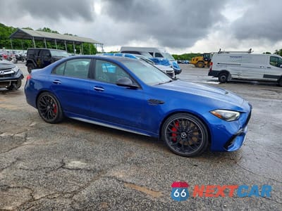 Czwarte zdjęcie samochodu z boku: 2026 MERCEDES-BENZ C 63 AMG S E PERFORMANCE VIN:W1KAF8AB9TR308064 - miniatura