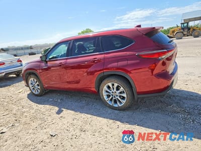 Drugie zdjęcie samochodu z przodu: 2021 TOYOTA HIGHLANDER HYBRID LIMITED VIN:5TDXBRCH5MS533043 - miniatura