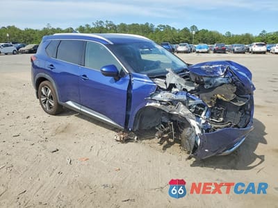 Czwarte zdjęcie samochodu z boku: 2022 NISSAN ROGUE PLATINUM VIN:JN8BT3DC7NW117492 - miniatura