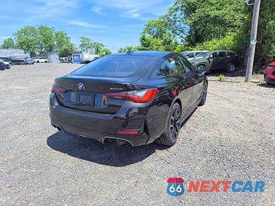 Czwarte zdjęcie samochodu z boku: 2026 BMW I4 XDRIVE 40 VIN:WBY43HD02TFW50837 - miniatura