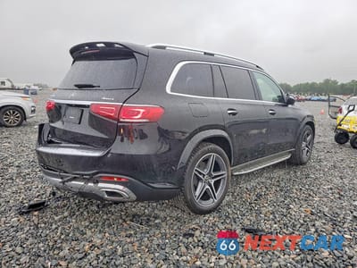 Trzecie zdjęcie samochodu z tyłu: 2023 MERCEDES-BENZ GLS 450 4MATIC VIN:4JGFF5KE5PA914159 - miniatura