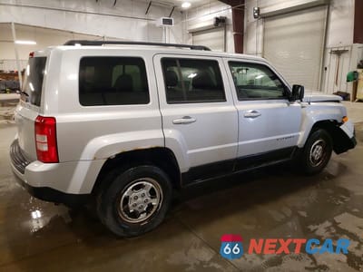 Trzecie zdjęcie samochodu z tyłu: 2012 JEEP PATRIOT VIN:1C4NJRBB6CD686922 - miniatura