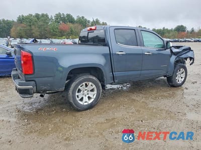 Trzecie zdjęcie samochodu z tyłu: 2019 CHEVROLET COLORADO LT VIN:1GCGTCENXK1266506 - miniatura