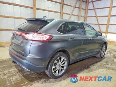 Trzecie zdjęcie samochodu z tyłu: 2017 FORD EDGE TITANIUM VIN:2FMPK4K85HBB35161 - miniatura