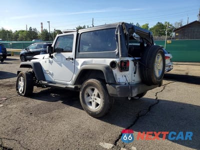 Drugie zdjęcie samochodu z przodu: 2018 JEEP WRANGLER SPORT VIN:1C4AJWAG7JL829941 - miniatura