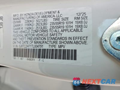 Zdjęcie 14 z 14 samochodu: 2026 ACURA RDX ADVANCE VIN:5J8TC2H71TL004791 - miniatura
