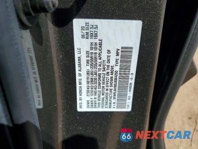Zdjęcie 13 z 13 samochodu: 2020 HONDA ODYSSEY ELITE VIN:5FNRL6H90LB064260 - miniatura
