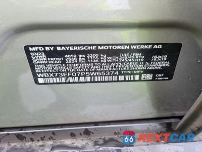 Zdjęcie 13 z 13 samochodu: 2023 BMW X1 XDRIVE28I VIN:WBX73EF07P5W65374 - miniatura