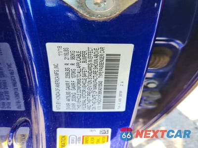 Zdjęcie 13 z 13 samochodu: 2019 HONDA ACCORD SPORT VIN:1HGCV1F36KA015543 - miniatura