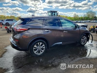Trzecie zdjęcie samochodu z tyłu: 2018 NISSAN MURANO S VIN:5N1AZ2MH2JN116306 - miniatura