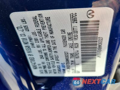 Zdjęcie 13 z 13 samochodu: 2017 INFINITI Q60 3.0T PREMIUM VIN:JN1EV7EK8HM360327 - miniatura