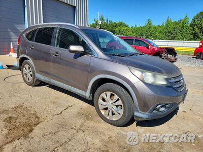 Czwarte zdjęcie samochodu z boku: 2012 HONDA CR-V EXL VIN:5J6RM3H73CL009836 - miniatura
