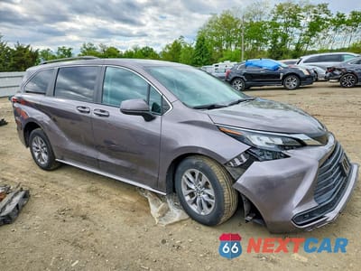 Czwarte zdjęcie samochodu z boku: 2022 TOYOTA SIENNA LE VIN:5TDKSKFC1NS055321 - miniatura