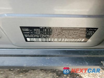 Zdjęcie 13 z 13 samochodu: 2019 SUBARU OUTBACK 2.5I PREMIUM VIN:4S4BSAFC0K3396261 - miniatura