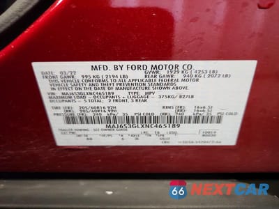 Zdjęcie 14 z 14 samochodu: 2022 FORD ECOSPORT SE VIN:MAJ6S3GLXNC465189 - miniatura