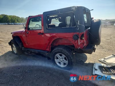 Drugie zdjęcie samochodu z przodu: 2014 JEEP WRANGLER SPORT VIN:1C4AJWAG0EL209289 - miniatura