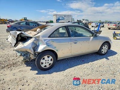 Trzecie zdjęcie samochodu z tyłu: 2003 HONDA CIVIC LX VIN:1HGEM22543L031058 - miniatura