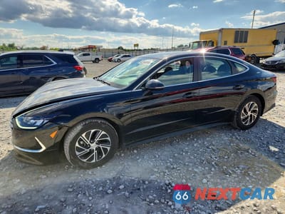 2021 HYUNDAI SONATA HYBRID BLUE KMHL24JJ4MA033214 - główne zdjęcie licytacji z USA - miniatura