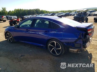 Drugie zdjęcie samochodu z przodu: 2022 HONDA ACCORD SPORT SE VIN:1HGCV1F42NA037276 - miniatura