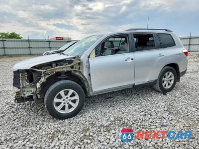 2012 TOYOTA HIGHLANDER SE 5TDBK3EH0CS137881 - główne zdjęcie licytacji z USA - miniatura