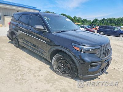 Czwarte zdjęcie samochodu z boku: 2023 FORD EXPLORER POLICE INTERCEPTOR VIN:1FM5K8AB2PGA35263 - miniatura