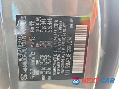Zdjęcie 13 z 13 samochodu: 2025 HYUNDAI SANTA FE SEL VIN:5NMP2DGLXSH123274 - miniatura