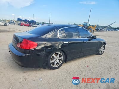 Trzecie zdjęcie samochodu z tyłu: 2004 INFINITI G35 BASE VIN:JNKCV51E14M615045 - miniatura